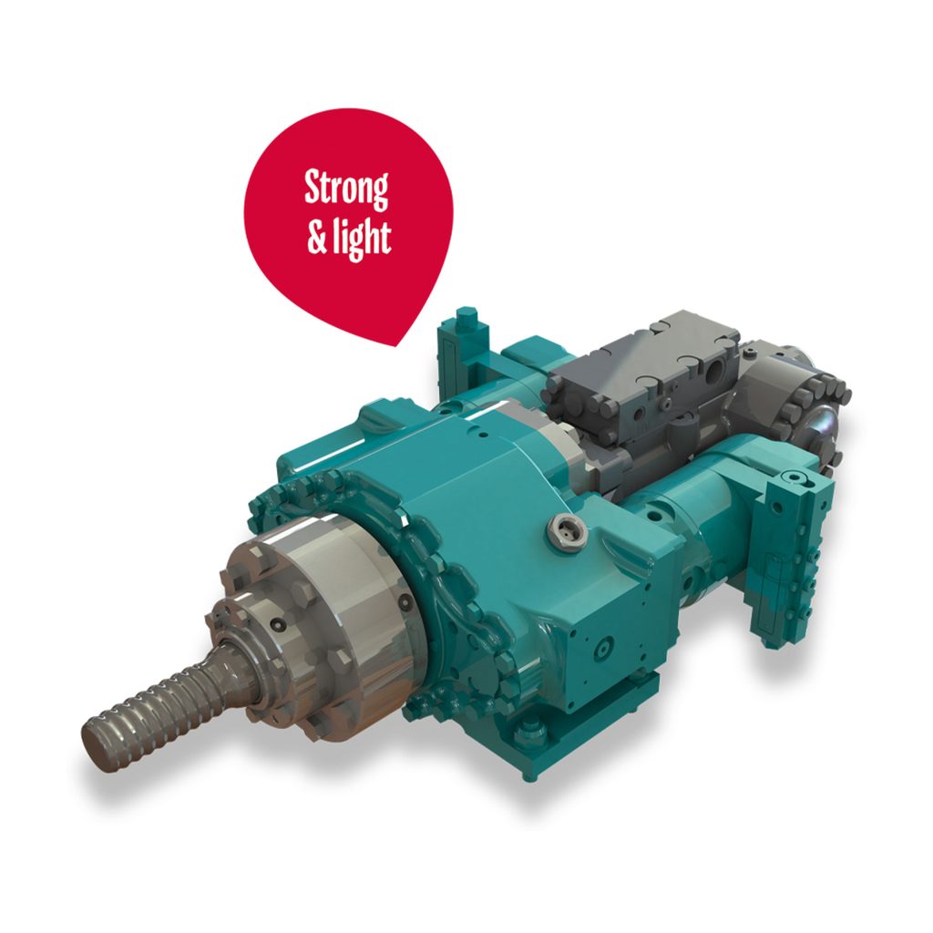 EURODRILL RH12X X-Serien-Bohrantrieb