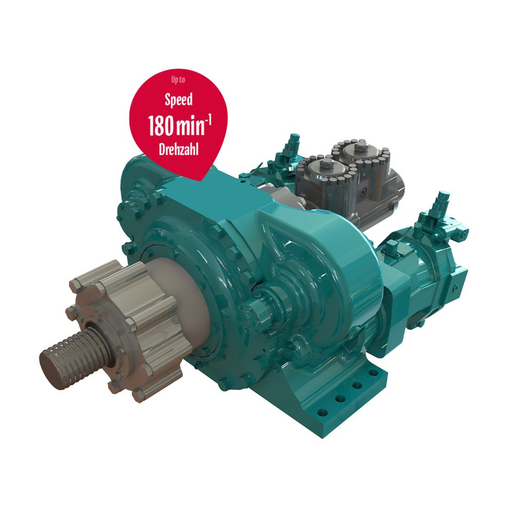EURODRILL RH40X X-Serien-Bohrantrieb