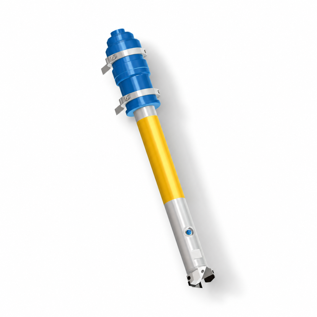 SYSBOHR Einfach-HDI-Bohrsystem D 63,5–114,3 mm mit Drehkopf und hydraulischem Spannfutter – Systemübersicht