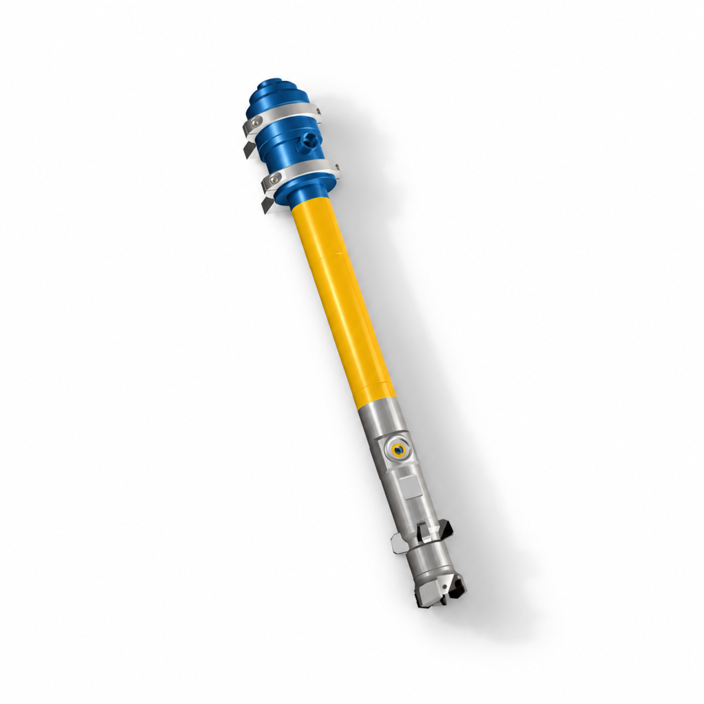 SYSBOHR Doppel-HDI-Bohrsystem D 76,1–114,3 mm mit Drehkopf und hydraulischem Spannfutter – Systemübersicht